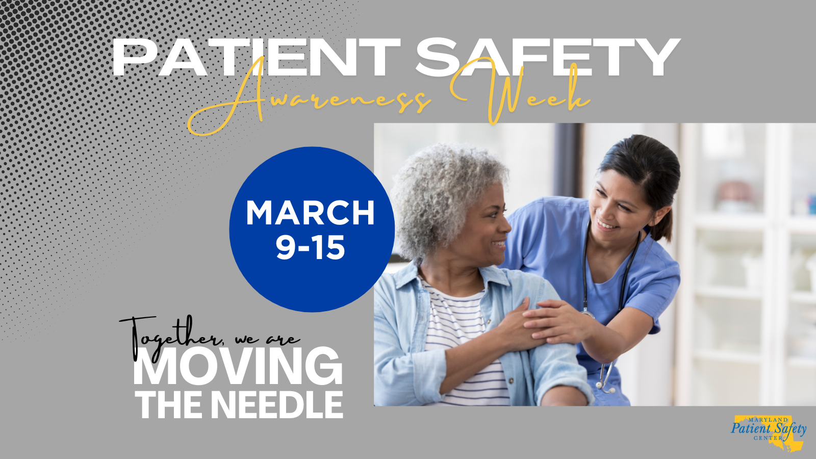Patient Safety Awareness Week 2025 Graphic