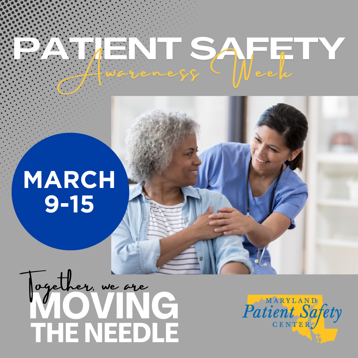 Patient Safety Awareness Week 2025 Graphic